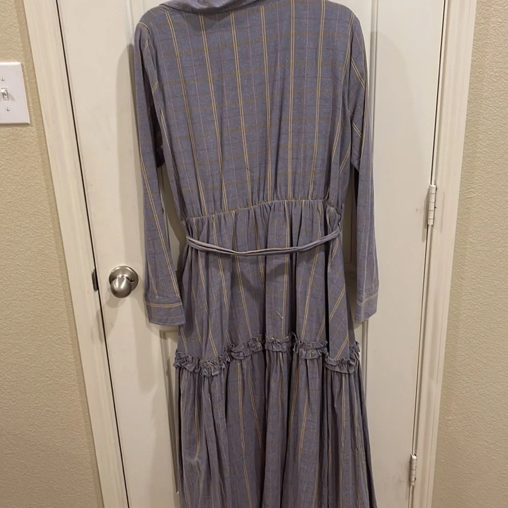 Ivy city co button up and tie waist dress - Picture 2 of 2